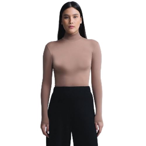 Skin Cropped Long Sleeve Feminino Woodsmoke G
