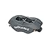 Wilwood Brake Caliper, Dynalite, 4 Piston, Aluminum, Gray Anodized, 13.060 in OD x 0.380 in Thick Rotor, 5.250 in Lug Mount, Each