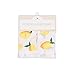 Little Unicorn Cotton Muslin Security Blanket 2 Pack - Lemon