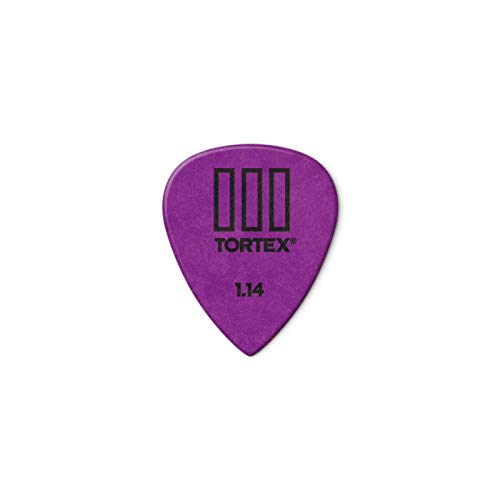 JIM DUNLOP Plektrum Tortex T3 1,14mm 72 Stück