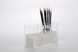 Vencer Makeup Brush Holder & Makeup Organizer with Diamond Beads