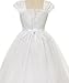 BNY Corner Graceful First Communion Bridal Dress Flower Girl Dress