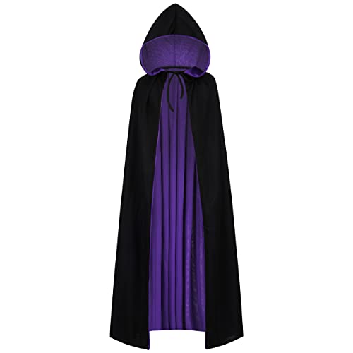 Black and Purple(with Hood)