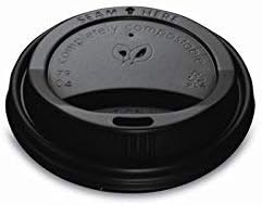 Plantvibes ® 50 Eco-Friendly Coffee-to-Go Cups | Disposable & Sustainable | 100% Compostable and no Unhealthy Chemicals | Mug for Hot Beverages (8oz (200ml), Lid)