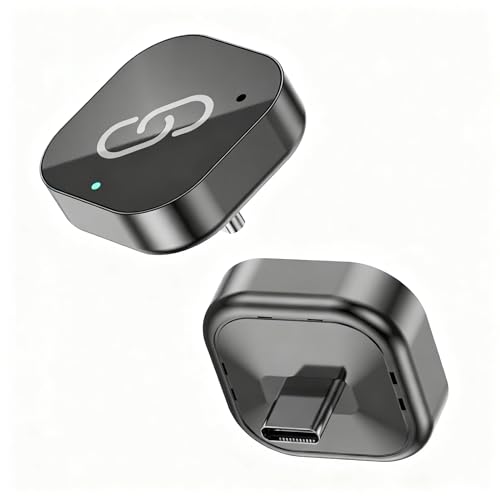 2026 Wireless CarPlay Apapter USB C, Plug & Play Auto-Connect, Compatible with Vehicles from 2016 with Series CarPlay/Android Car, 5G/2.4G Dual-Band WiFi, Stable Car Play Android Auto Dongle