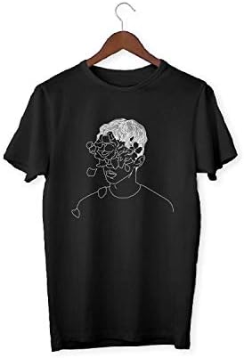 Troye Sivan Artwork Art Face Shirt T-Shirt for Men Mens T Shirt Tshirt Novelty Cute Funny Gift