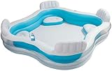 Intex Inflatable Swim Center Family Lounge 90x90x26 inches Multi-color view 4