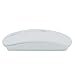 SROCKER T3 Ultra-thin 2.4GHz Wireless Silent Click Optical Mouse/Mice 3 Adjustable DPI Levels with 4 Buttons and Nano USB Receiver for Laptop/PC/Mac(White)