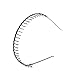 3Pcs Metal Toothed Comb Hairband Unisex Band Wave Hair Band Wire Headband