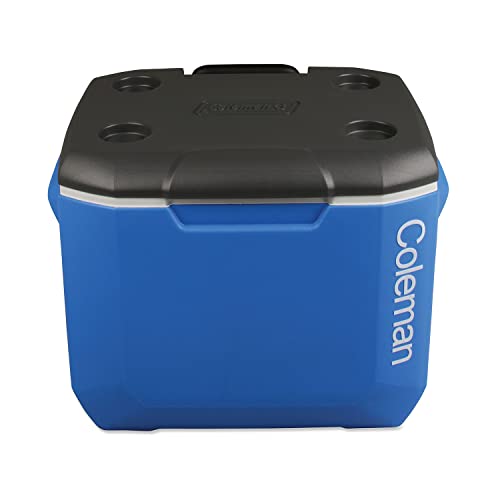Coleman Chiller Series 60qt Wheeled Insulated Portable Cooler, Ice