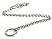 Bluecell 12” Wallet Chain Key Split Ring with Trigger Belt Pocket Snap Hook