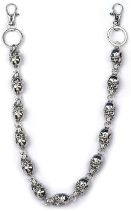 Amazon.com: Gothic Skull Chunky Wallet Pants Chain Y2K Belt Pocket