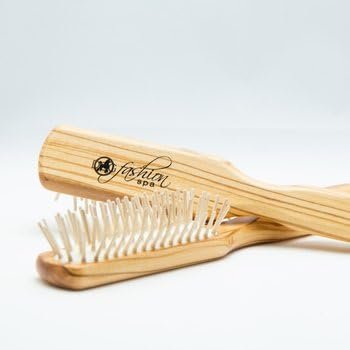 Dog Fashion Spa 100% Static-Free Olive Wood Hair Brush for Dogs