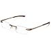 ALTEC VISION Rimless Reading Glasses - Men and Women Lightweight Readers 1.75