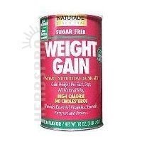 Naturade sugar free weight gain, 16.93 oz