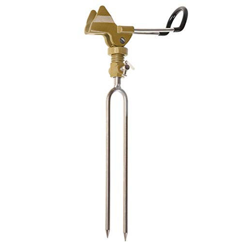 Hbao Neue Faltbare automatische doppelte Federwinkel Angelrute Angelhalterung Edelstahl Angelhalterung Rutenhalter…