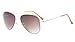 Eyekepper 3-10yr Old Child Pilot Sunglasses Kid-Gold Frame-brown Lens