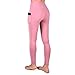 SUPSOO Sports Tights for Women,High Waist Yoga Pants Power Stretch Leggings for Yoga, Running and Kinds of Fitness(Pink)