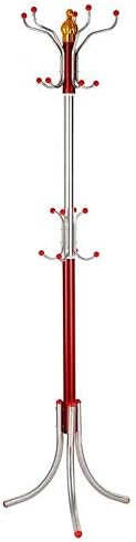 GEXIAOLIYIMAO Coat Rack Standing, Floor Standing Coat Rack Hat Stand Hanger Stainless Steel Waterproof Corrosion Resistant Bedroom Corridor Hangers (Color : C, Size : 47x47x182cm)