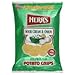 Herr's Potato Chips, Rippled, Sour Cream & Onion, Family Size, 10.5oz, (pack of 3)