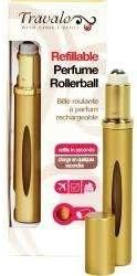 TRAVALO TOUCH ROLLERBALL Refillable Fragrance Atomizer Touch Rollerball, Gold by TRAVALO TOUCH ROLLERBALL