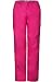 MedPro Women's Medical Scrub Set with Printed Wrap Top and Cargo Pants Pink Navy M