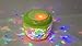 Lightahead Kids Electronic Touch Drum Set With Music and Lights Toy For Kids and Toddlers GREEN