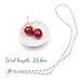 Kalevel Eyeglass Chain Holder Glasses Strap Beaded Sunglass Chains for Women (Pink)
