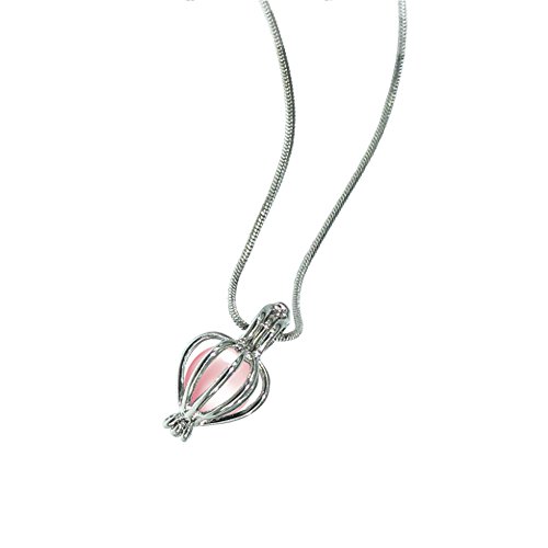 Precious Pearl Heart Necklace Pendant Locket Freshwater Cultured Pearl