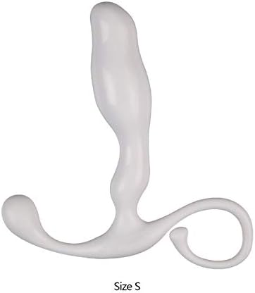 DayOn Top Grade vabritaors erothck Prostate Messager White Plastic Sturdy anial Male anial Stimulator Masturda But Toys for Men Size L,Sizes