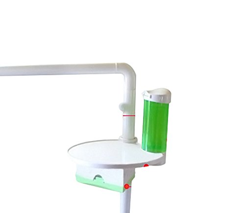 SoHome 1Set Dental Chair Accessories Mounted Tray with Tissue Box Disposable Cup Holder New (Green)