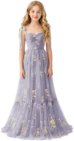 junior bridesmaid dresses floral Verdant Wilds, Green Floral Junior Bridesmaid Dresses