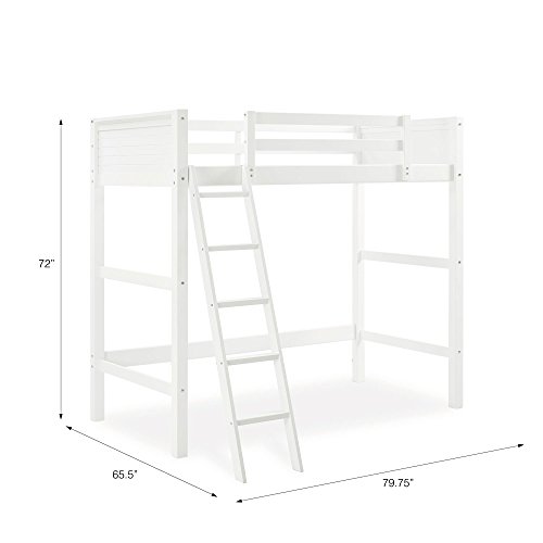 Dorel Living Wood Loft Style Bunk Bed, Twin Pricepulse