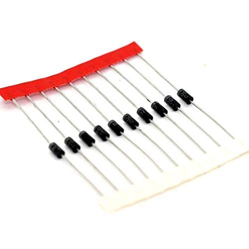 E-Projects - 1N4002 Diode, DO-41, General Purpose Silicon Rectifiers, 1A, 100V (Pack of 100 pcs)