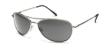 Suncloud Patrol Polarized Sunglass (Silver Frame/Gray Polar Lens), Sunglasses For You