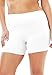 Comfort Choice Women's Plus Size 3-Pack Cotton Boxer Panties - 10, White