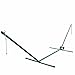 Prime Garden 15 FT Double Hammock Stand, Heavy Duty Steel Stand Includes Wheel Kit, Easy to Assemble, Rust Resistant
