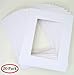 Golden State Art, Acid Free, Pack of 20 16x20 White Picture Mats Mattes with White Core Bevel Cut for 11x14 Photo