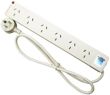 Interpower 85010051 Australian 6 Position Socket Strip, 10A Rating, 230-240VAC Voltage