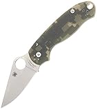 Spyderco para 3 Folder 3.0 in Plain G-10 Handle