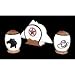 3pc Western Salt Pepper Shakers with Napkin Holder