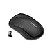 LINGYI 2.4GHz Wireless Mouse, Portable Mice with Nano USB Receiver, 3 Adjustable DPI Levels, Optical Mouse for Laptop, PC Computer, Macbook（Black）