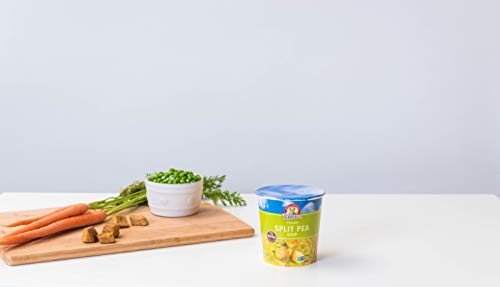 Dr. McDougall's Right Foods Vegan Split Pea Soup, 2.5 Ounce Cups (Pack of 6) Gluten-Free, Non-GMO, N - //medicalbooks.filipinodoctors.org