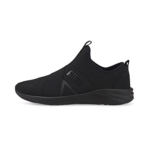 PUMA Women's Better Foam Prowl Slip-ON Sneaker, Black Black, 8
