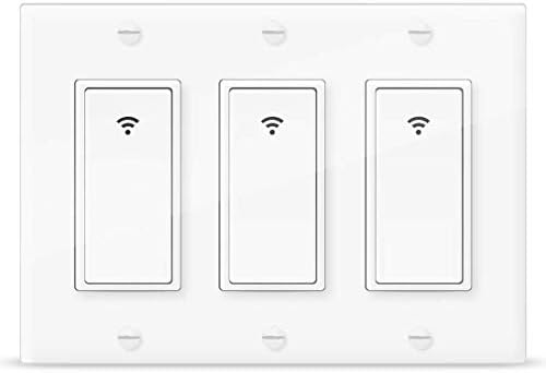 3 gang smart light switch alexa