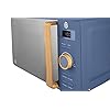 Swan-20L-Nordic-Digital-Microwave-6-Power-Levels-Wood-Effect-Handle-Soft-Touch-Housing-and-Matte-Finish-800W-Blue-SM22036BLUN Swan 20L Nordic Digital Microwave, 6 Power Levels, Wood Effect Handle, Soft Touch Housing and Matte Finish, 800W, Blue…