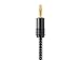 Monoprice Premium Braided Speaker Wire 14AWG - With Gold Plated Banana Plug Connectors - Affinity Series, 1 Pack, 10 Foot