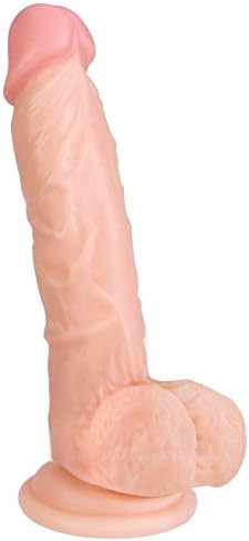 7 Inch D&I'l`do Silicone with Suction Cup