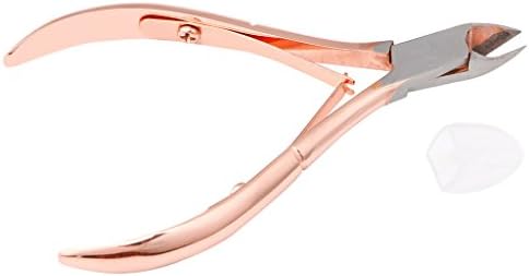 HNDHUI Stainless Steel Nail Art Cuticle Nipper Cutter Clipper Manicure Pedicure Tools