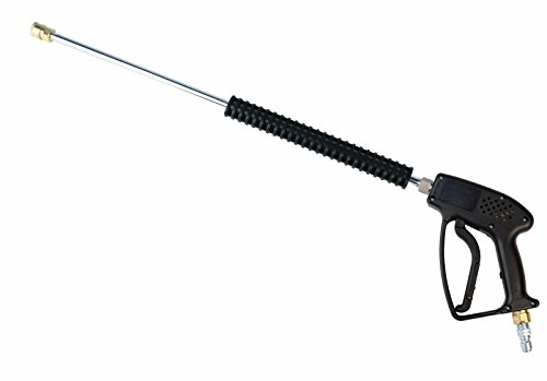 Deluxe Giant 5000 PSI 10 GPM Pressure Washer Gun with Stainless Steel 24" Wand and Brass Couplers